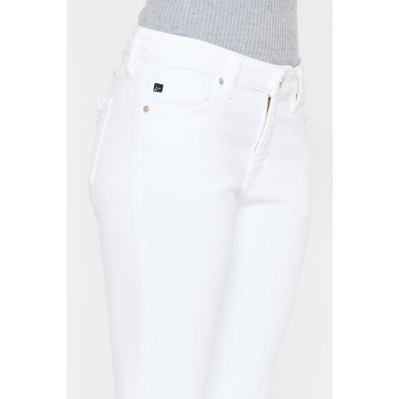 Kan Can Mid Rise Ankle Skinny Jeans - KC7318WT - Size 3/25 - Picture 8 of 10